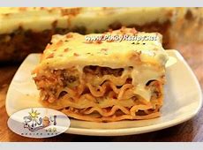 Filipino Lasagna Recipe   Filipino Recipes Portal