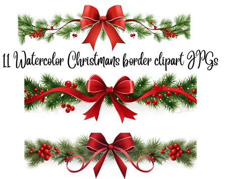 Christmas Border Clipart