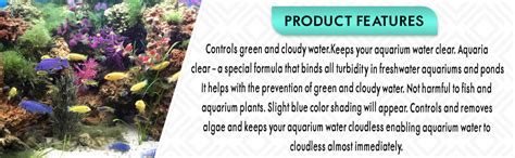 Aquatic Remedies Aquaria Clear for Aquarium Fish Tank Cloudy Water ...