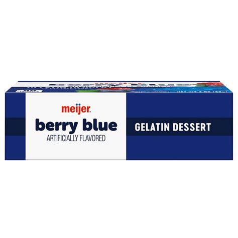 Meijer Berry Blue Gelatin 3 oz | shipt