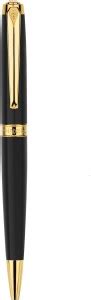 Intellio RENAISSANCE - Black & Gold (24K Gold Plated Trims) Ball Pen ...