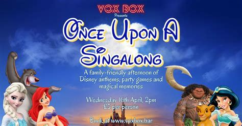 Daytime Disney Singalong, 64-70, Newland Avenue, hu53ab Kingston upon ...