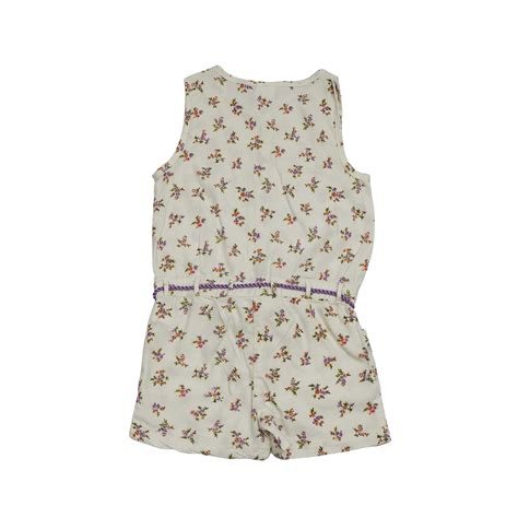 Baby Girls Sleeveless Playsuit