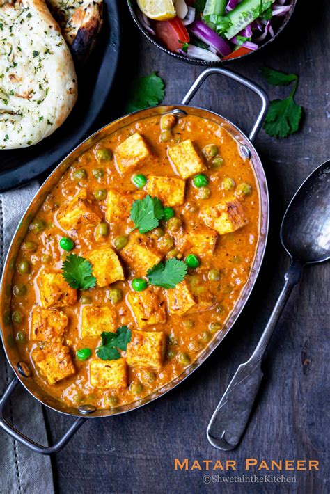 Matar Paneer - Shweta in the Kitchen