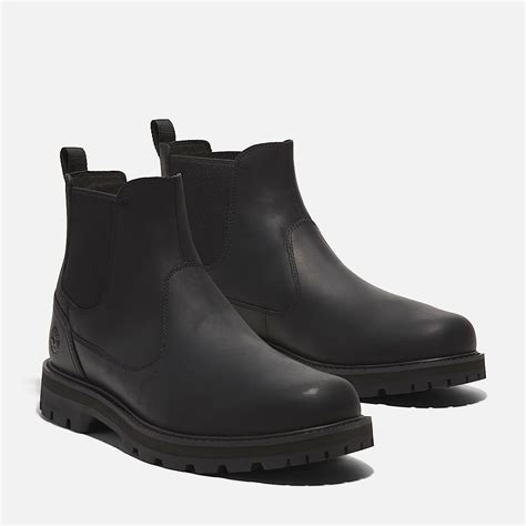 Britton Road Chelsea Boot for Men in Black