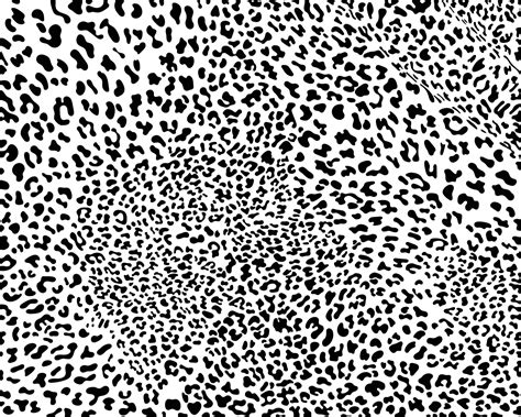 Snow Leopard Print Pattern