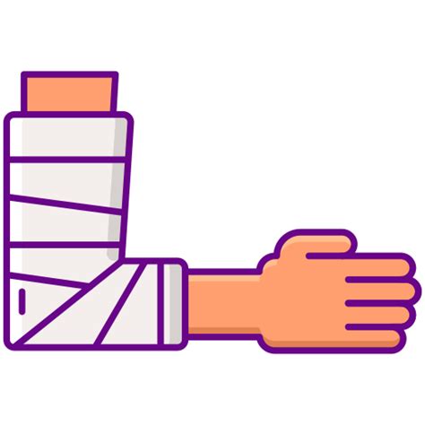 Broken arm - Free healthcare and medical icons