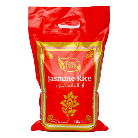 Regal Thai Jasmine Rice 5 kg Online at Best Price | Jasmine Rice | Lulu UAE