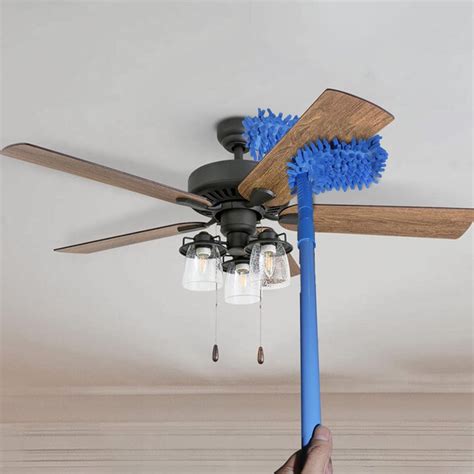 BoWoZe Foldable Microfiber Fan Cleaning Duster for Home, Kitchen, Car ...