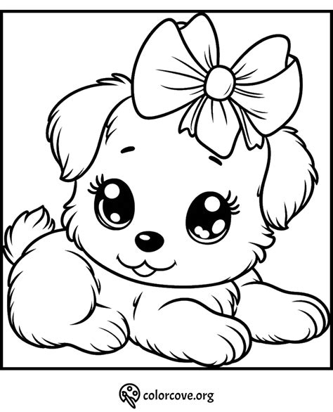 41 Free Cute Puppy Coloring Pages – The Color Cove