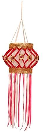 Buy PJS International Trade Handcrafted Flower Design Paper Diwali ...