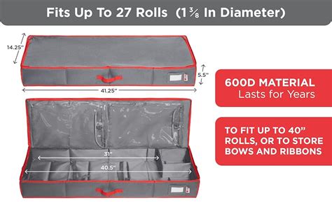 Image result for Wrapping Paper Storage Container