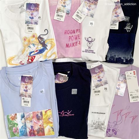 Sailor Moon x Uniqlo 2019 T-Shirts Review | Sailor Moon Addiction