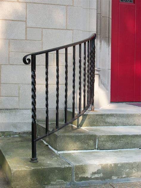 Remarkable Curved Railing For Outdoor Steps References | Stair Designs