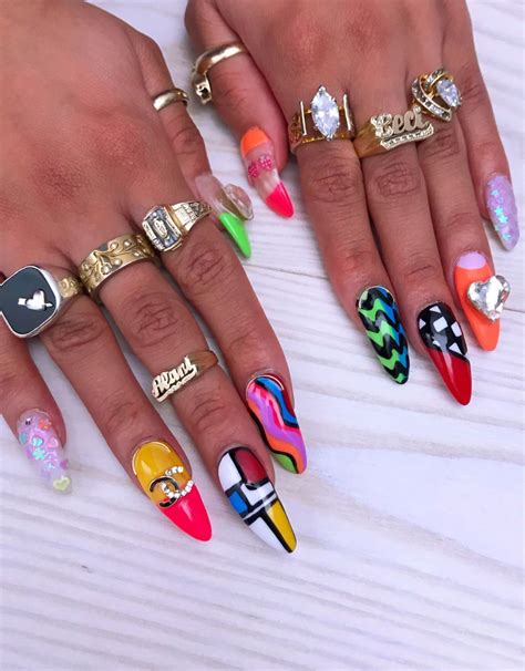 The Best Funky Nail Designs Pinterest 2022 - inya-head