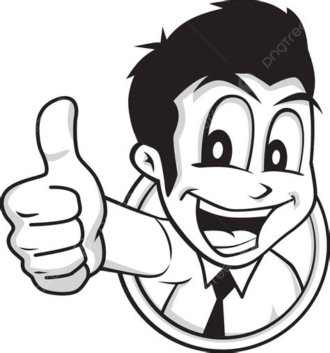 Happy Person Clip Art Thumbs Up