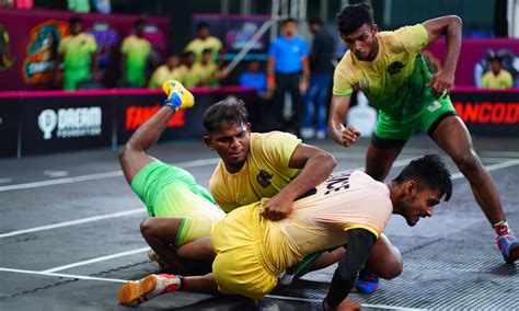 Despite his father's passing, Ajay Muthaiah shines at Yuva Kabaddi Series