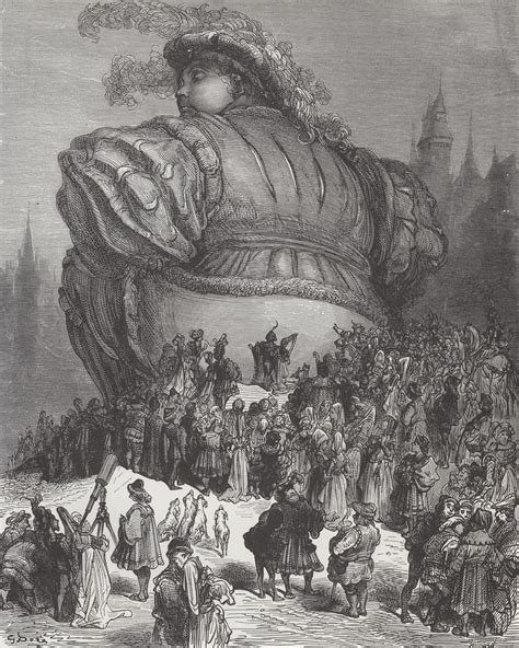art of the beautiful-grotesque: Gustave Dore : Visions of Rabelais