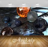 Avikalp Exclusive Awi3585 Colorful Spheres On Water Full HD Wallpapers ...