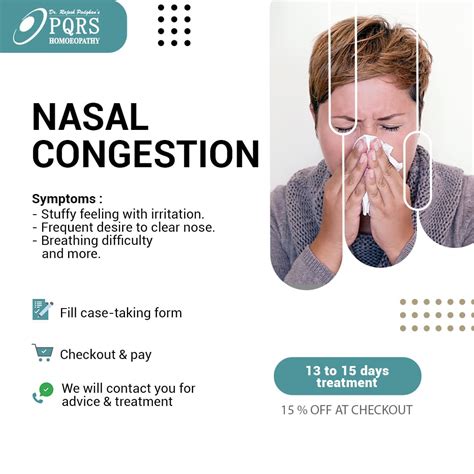 NASAL CONGESTION – PQRS Homoeopathy