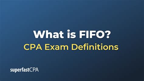 Image result for FIFO Example Questions
