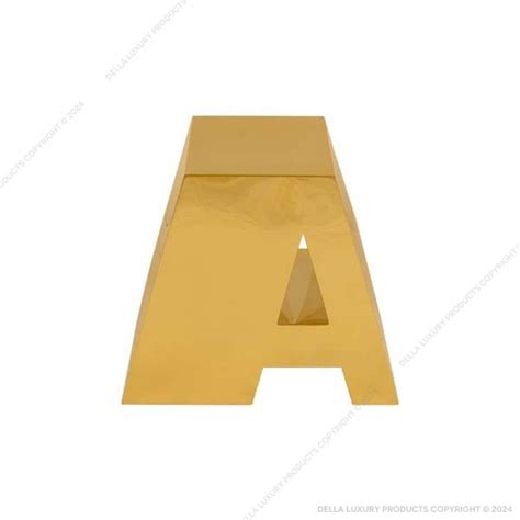 Metal Alphabet A 1 - Metal Alphabets - Metal Alphabets Collection ...