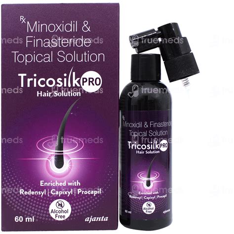 Tricosilk Pro Solution 60 Ml - Uses, Side Effects, Dosage, Price | Truemeds