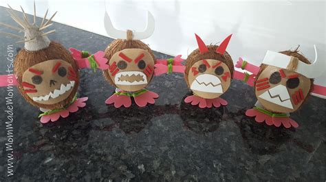 Kakamora Coconut Pirates from Moana | Moana party decorations, Moana ...