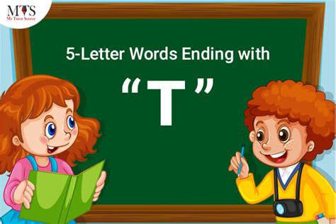 The List of 5-Letter Words Ending with T