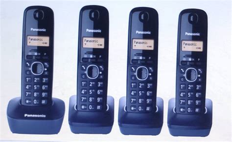Panasonic WIRELESS INTERCOM 4 LINE Cordless Landline Phone Price in ...