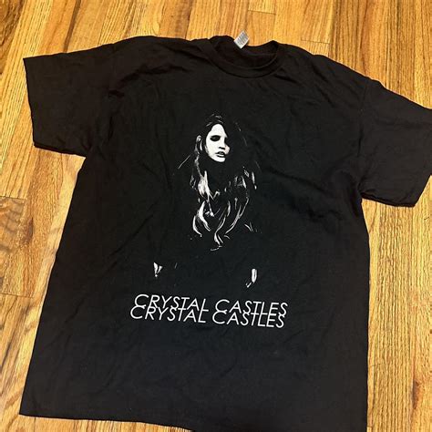 Crystal castles shirt Size L Good condition Open to... - Depop