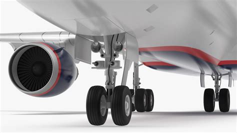 McDonnell Douglas MD11 Tri Jet Airliner Aeroflot Rigged 3D Model $199 ...