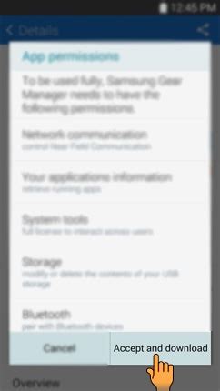 How to install the Samsung Gear Application in Samsung Smart phone ...