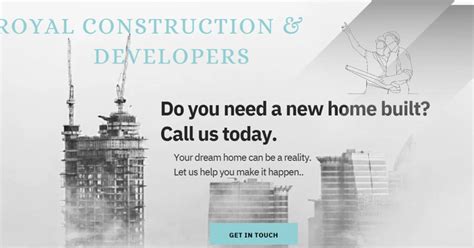 Royal Construction & Developers - Construction company near me, Do you ...