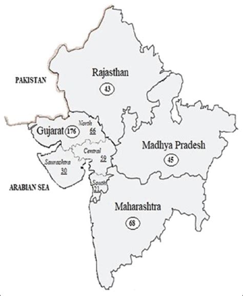 Population and genetic analyses of mitochondrial DNA variation in Gujarat