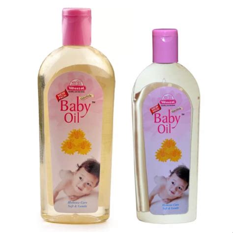 ABD008 Wheezal Calendula Baby Oil (200ml + 100ml) COMBO - Baby Care ...