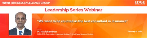 Edge Webinars | Tata Business Excellence Group (TBeXG)