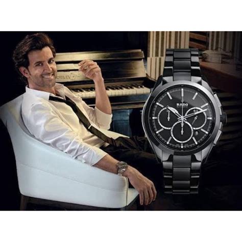 Rado Hyperchrome Stainless Steel Black Silver – watchcraft