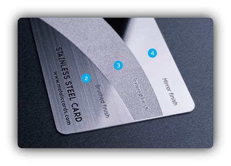 Stainless Steel Business Cards 的图像结果