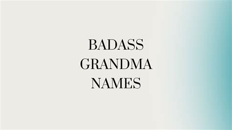 90+ Italian Grandma Names
