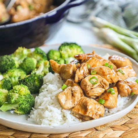 Easy Teriyaki Chicken Bites (Mall Teriyaki Chicken) · Easy Family Recipes