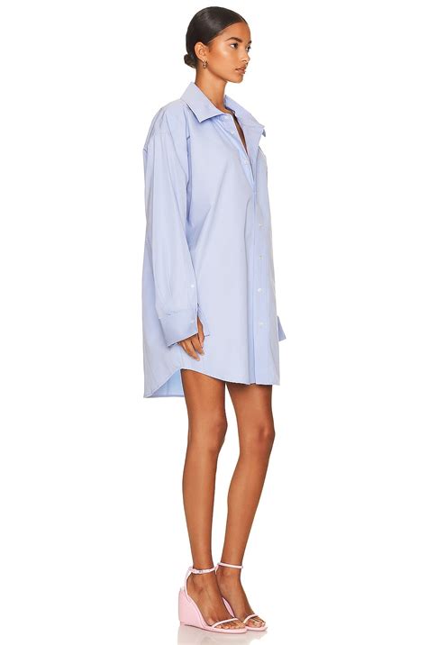 Alexander Wang Oversized Shirt Dress in Oxford | FWRD