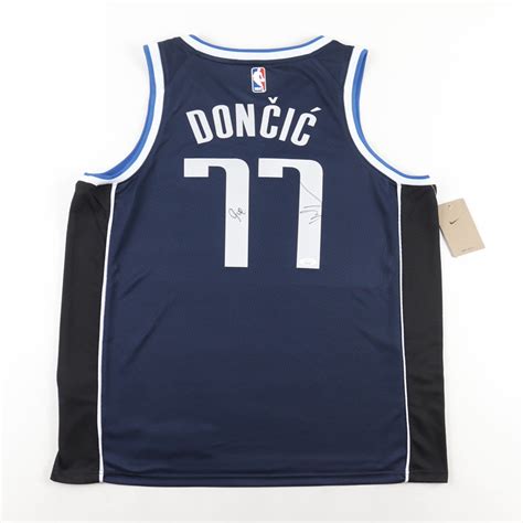 Luka Doncic & Mark Cuban Signed Dallas Mavericks Jersey - Autograph Empire