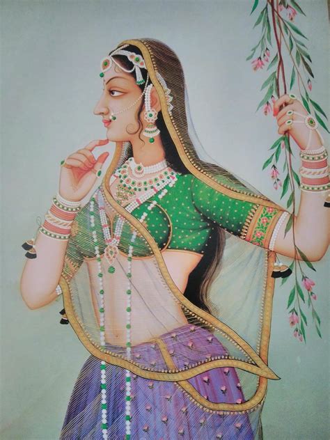 Pin by ♥️ Nilima ♥️ on Radha | Rajasthani art, Rajasthani painting, Rajasthani miniature paintings