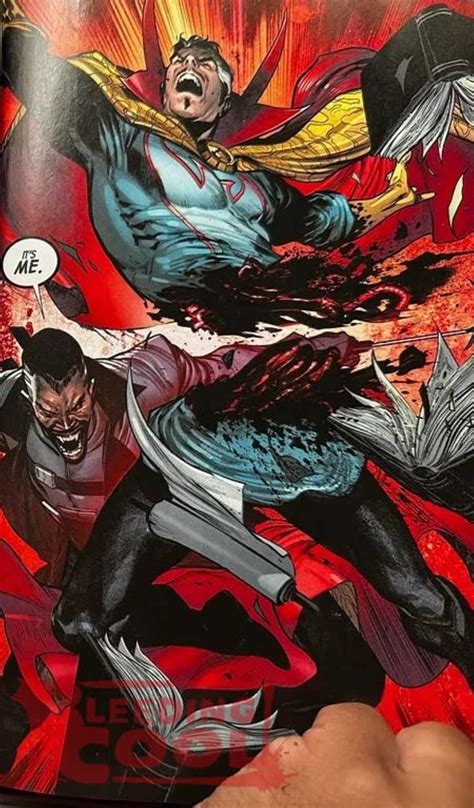 Doctor Strange Was Both Ripped In Half, And Not, In Blood Hunt