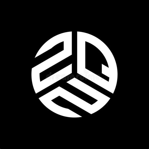 ZQN Letter Logo Design on Black Background. ZQN Creative Initials ...