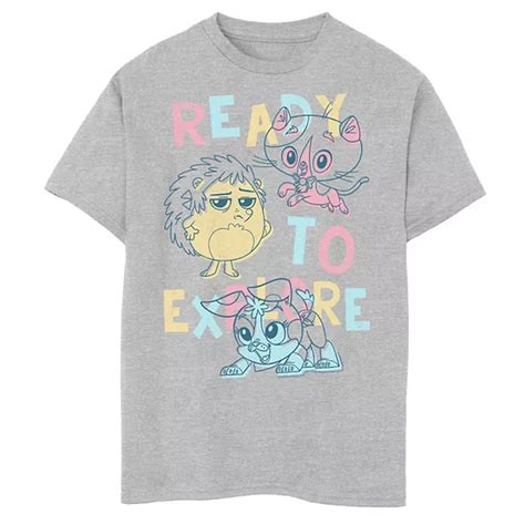 Boys 6-20 Dreamworks Rhyme Time Town Ready To Explore Line Art Graphic Tee