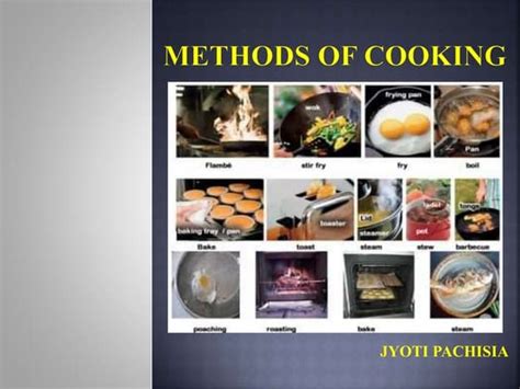 Image result for Methods of Cooking