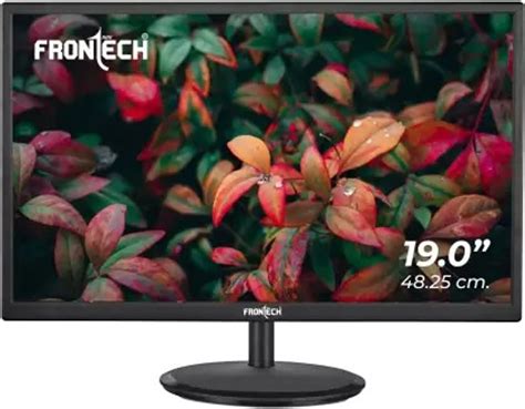 Frontech - 48.26 cm (19 inch) HD LED Backlit VA Panel Monitor (MON-0001 ...