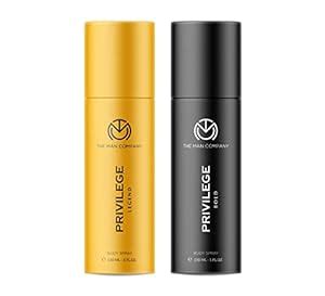 Buy The Man Company Privilege Deodorants for Men - Legend & Bold ...
